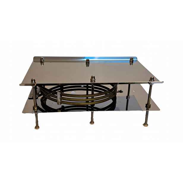 Nerezový deflektor plochý topné těleso 2,7 kW