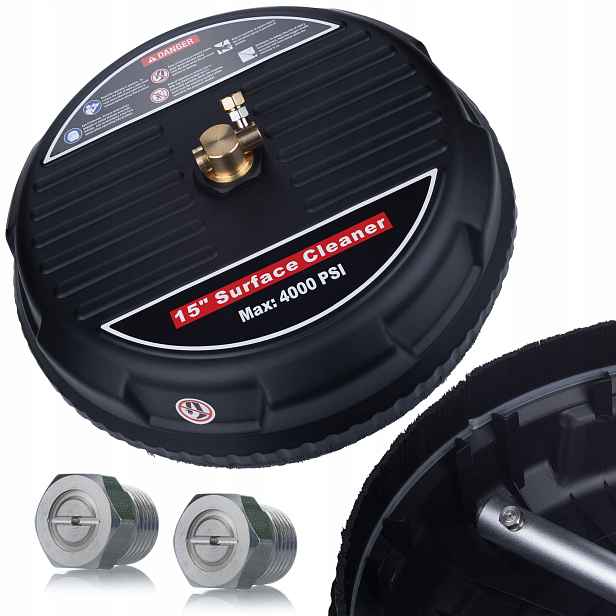 Rotační Kartáč T-racer Mytí Teras Kostky Závit M18 Pro Karcher Hd
