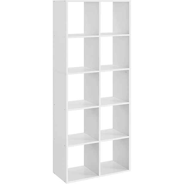 SONGMICS Knihovna Vasagle Broon 65,5 cm bílá
