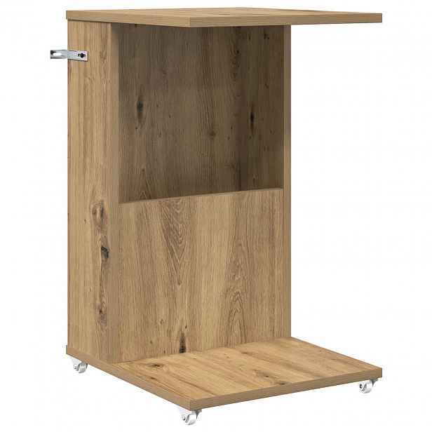 vidaXL Boční stůl Artisanový dub 40 x 35 x 60 cm Kompozitní dřevo