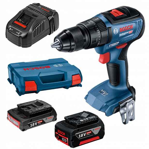 Aku Vrtačka Bosch Gsb 18V-50 Set 2AH 5AH Kufr