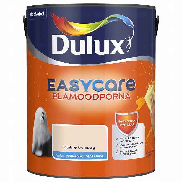 Barva barva Dulux 5 l Totalně krémová matná