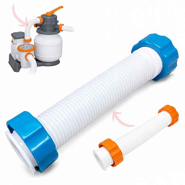 Krátká hadice trubka, originální spojovací trubka pro pískovou pumpu 58497 Bestway