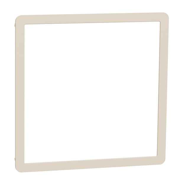 Rámeček dekorativní Schneider Electric Unica Nová Studio Outline jednonásobný beige