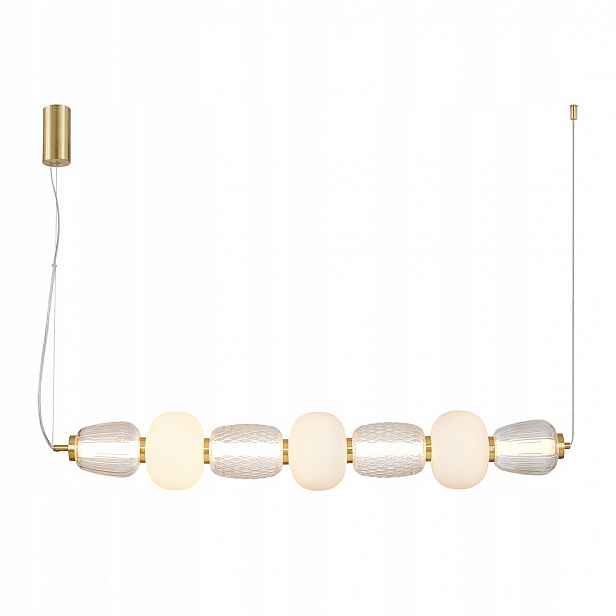 Závěsná Led lampa Milagro Caro Gold ML0365 42W 110 cm 5406lm 3000K Zlatá