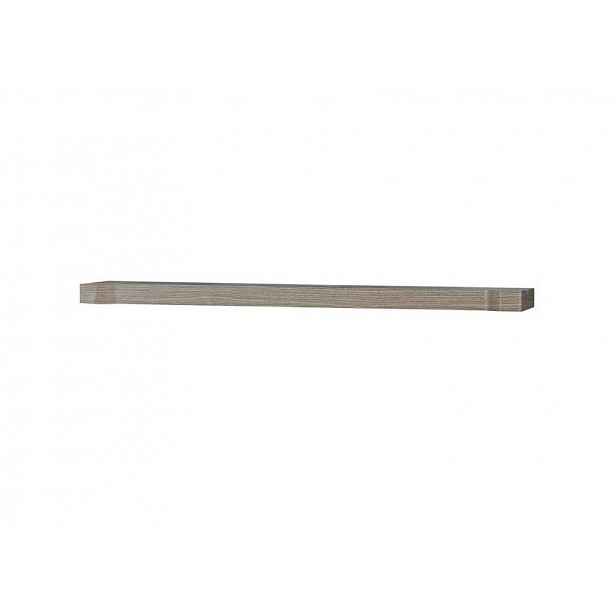 Závěsná polička ARIKA - 107 cm, dub lanýž