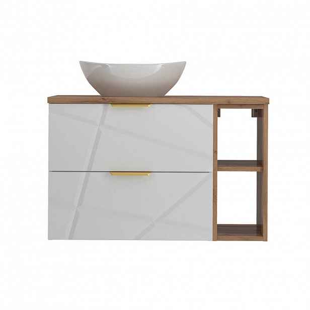 Petits-meubles UMYVADLO 80.6cm Aurora Bílá
