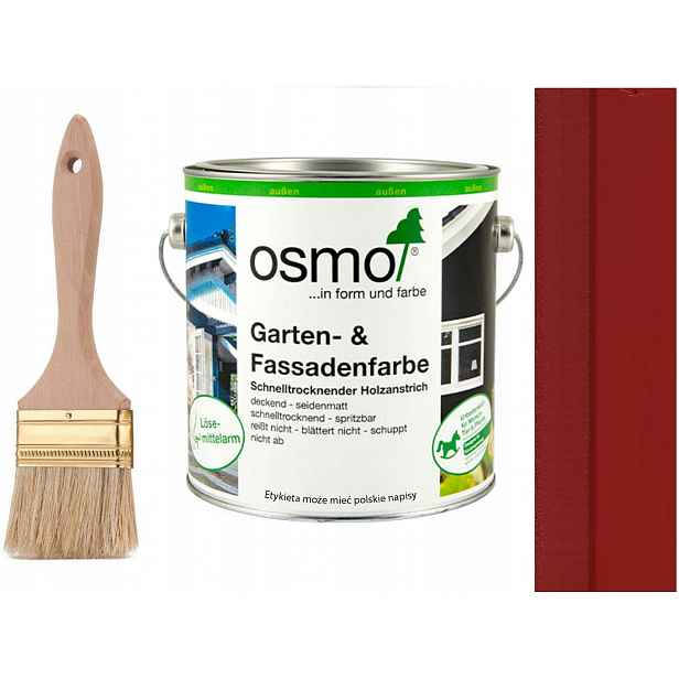Osmo Barva na dřevo fasád 7511 Červená 0,75L