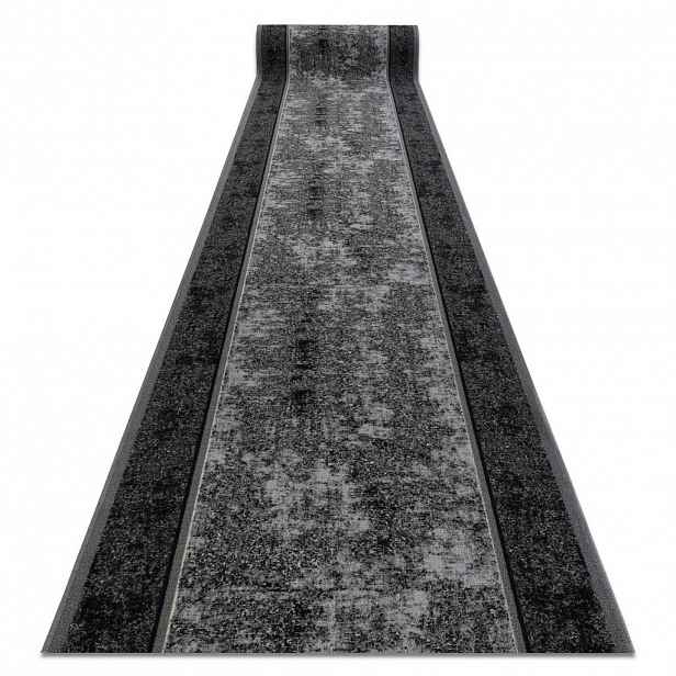 rugsX POGUMOVANÝ běhoun STARK 80 cm šedá 80/100 cm