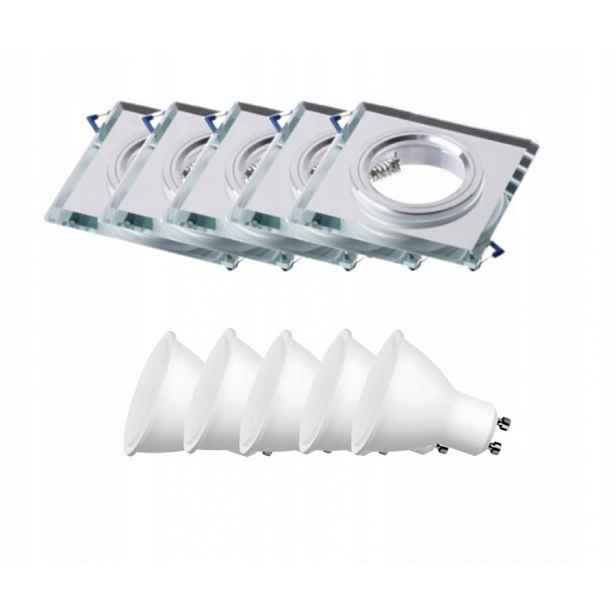 Sada Led stropního osvětlení 5x žárovky