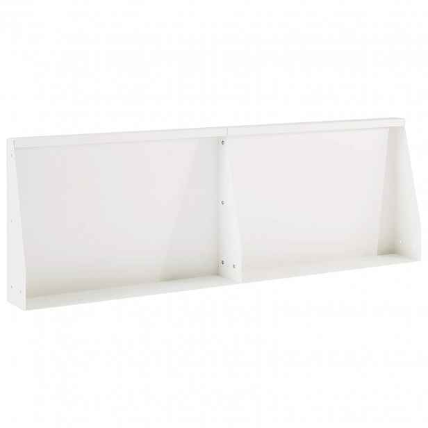 vidaXL Opěrná zeď 2 ks 60 x 12 x 40 cm Ocel Bílá