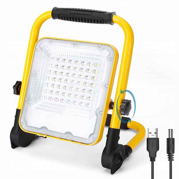 Bezdrátový Přenosný Led Zářič 50W 6500K