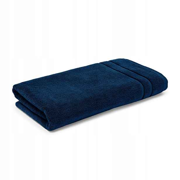 Ručník Supreme 80x150, tmavě modrý, z egyptské bavlny, 800 g/m2, Giza 95