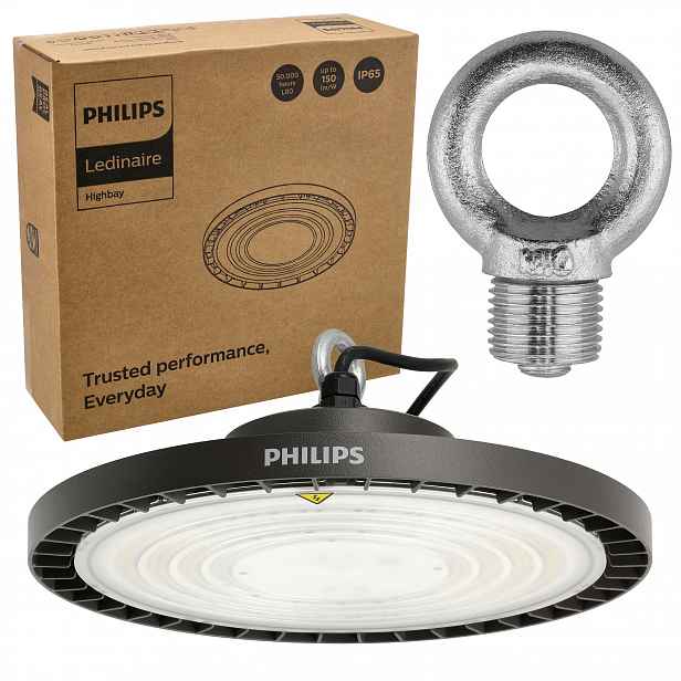 Průmyslová Led lampa Ufo High Bay 133W 20000lm 4000K IP65 Philips 116°
