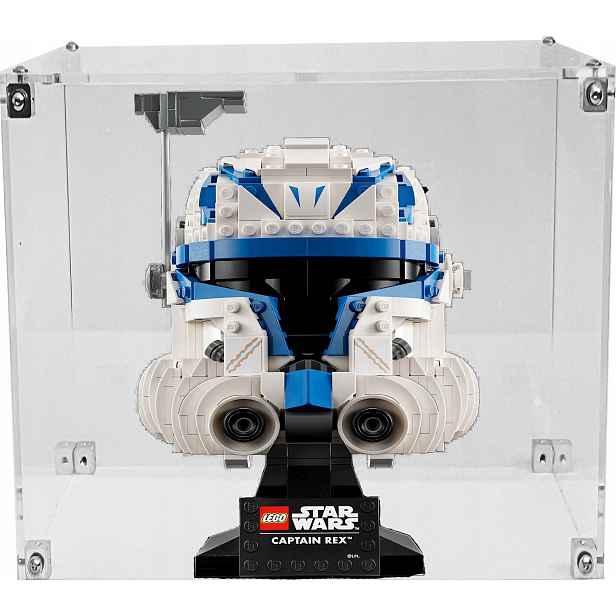 Vitrína Drewlandia pro stavebnici Lego 75349 Star Wars Helma kapitána Rexe