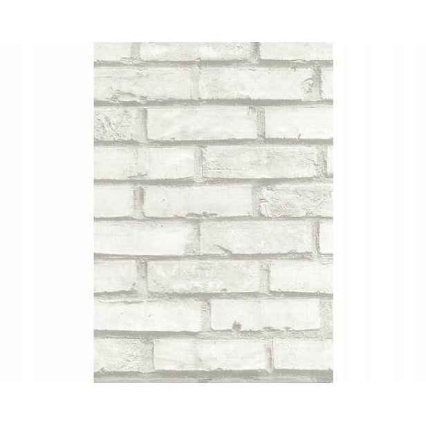 Bílá cihlová dýha 45 cm x 15 m G-12207