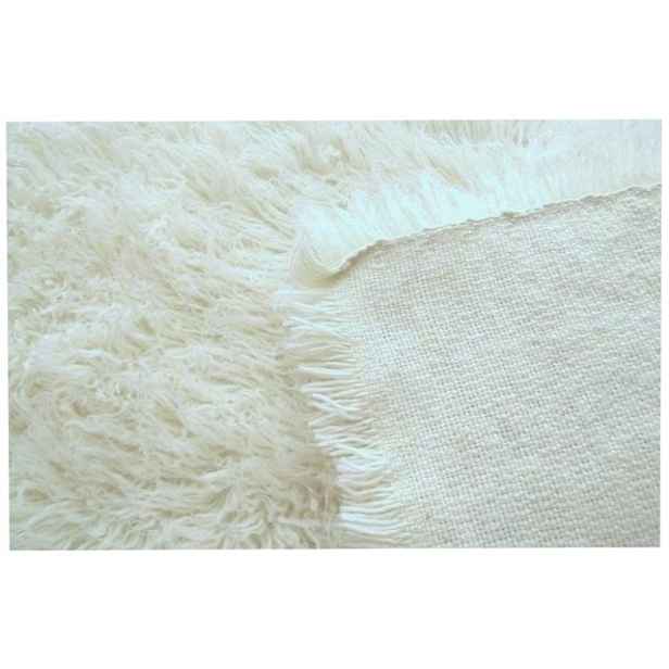 Přehoz Flokatex vlna 90 cm x 170 cm krémový