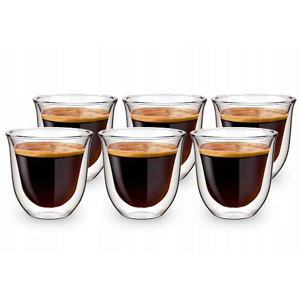 Sada sklenic na espresso Aqualogis Cremona 80 ml 6 ks