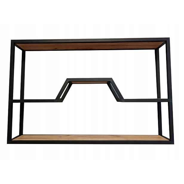 Závěsná nástěnná police Fala-ii loft 100x20x65 cm Dub, možnost Alu Cube