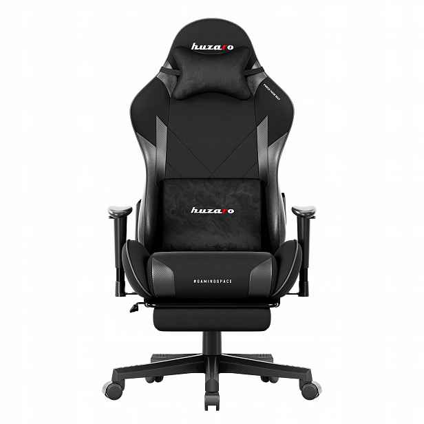 Huzaro Křeslo Force 5.7 Black Pro Počítačové Hry, Ergonomické, S Regulací