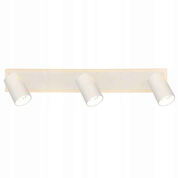 Nástěnné svítidlo Led GU10 bílé 3 pohyblivé reflektory 55 cm Light Prestige