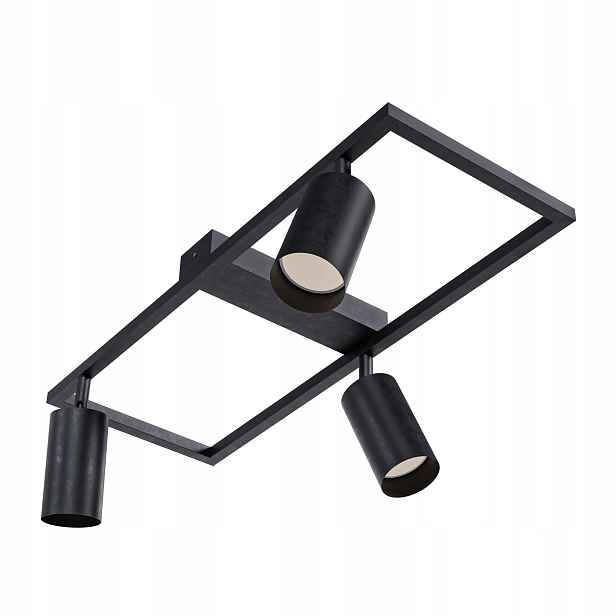 Stropní Svítidlo Halogenové Led svítidlo 3X GU10 Spot Pohyblivé nástěnné svítidlo Reflektor