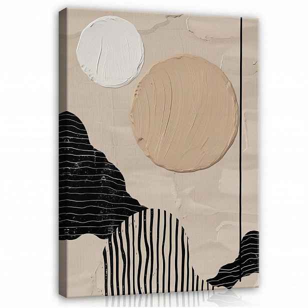 Wallarena ABSTRAKTNÍ boho tisky na plátně 100x70