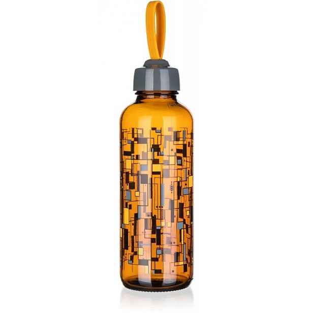 Láhev na pití Manon 450 ml, hnědé sklo