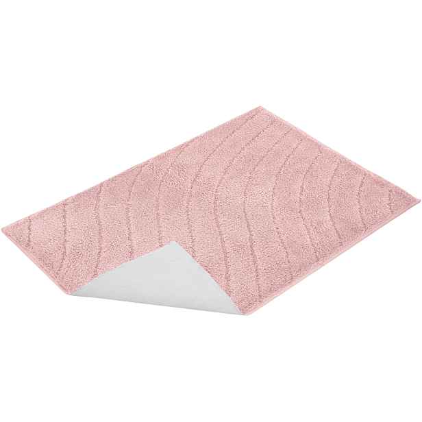Livarno® Koupelnová předložka, 60 x 90 cm (Vlna/růžová)