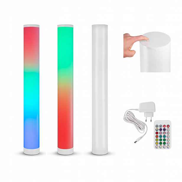 Podlahová Led lampa Rgbw Eko-Light EK2259 10W 620lm 104cm stmívatelná
