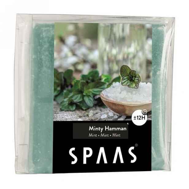 SPAAS Vonný vosk Minty hamman, 6 cm