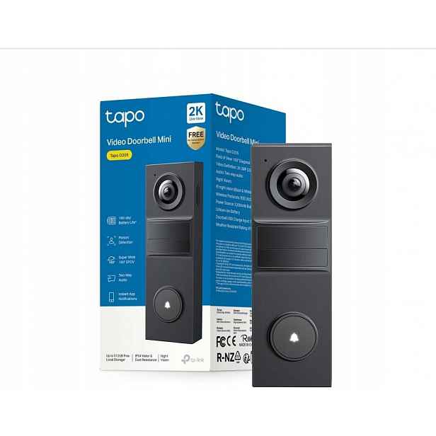 Wi-Fi zvonek 2K 3MP Ai 160° Usb-c