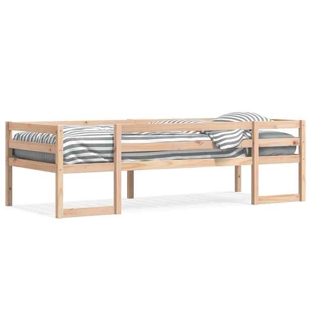 vidaXL Dětská postel 80 x 200 cm masivní borové dřevo
