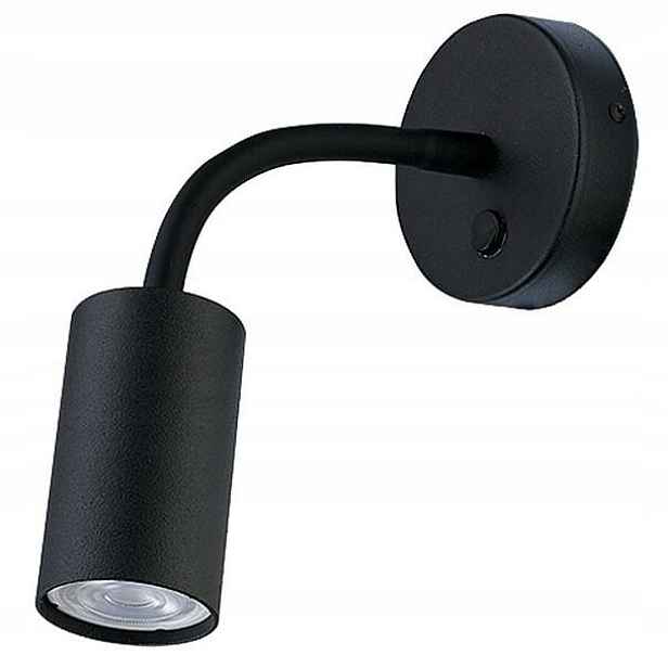 Nástěnná lampa Eye Flex Černá 1xGU10 Nástěnná lampa do pokoje Moderní do domu