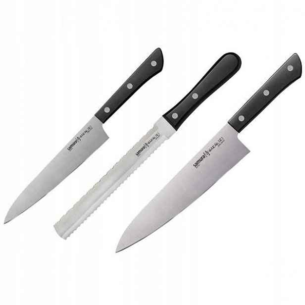 Samura Harakiri sada 3 kuchyňských nožů SHR-0230B