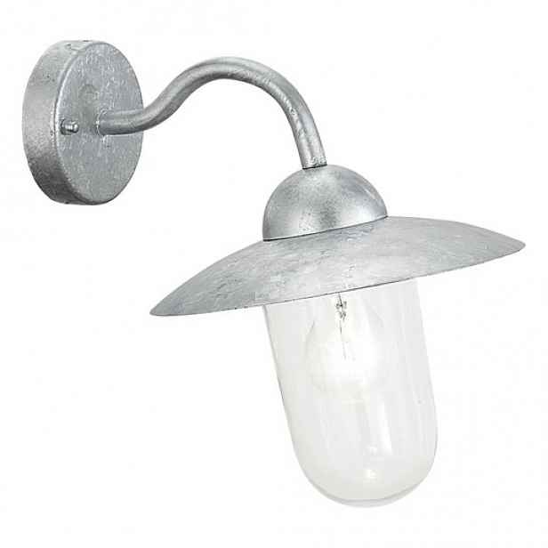 Nástěnná lampa Eglo MILTON ocel stříbrná 88489