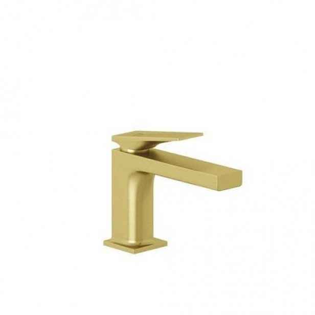 Kludi Decus umyvadlová baterie s clic-clacem kartáčované zlato 54266N075