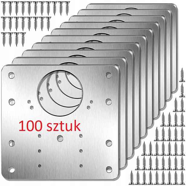 100 x Deska Pro Opravu Vytržených Nábytkových Závěsů