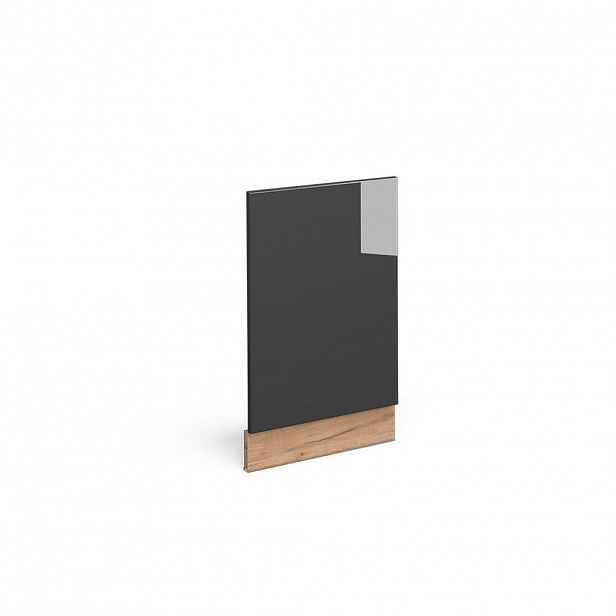 Vicco PŘEDNÍ PANEL Fame-Line Antracitový vysoký lesk 45 cm bez pracovní desky