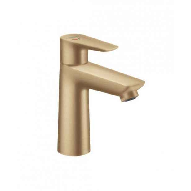 Hansgrohe Talis E - Umyvadlová baterie, CoolStart, kartáčovaný bronz 71714140