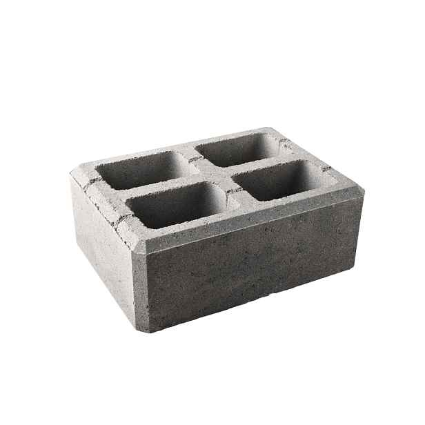 Tvárnice plotová DITON VISO sloupková přírodní 300×400×150 mm