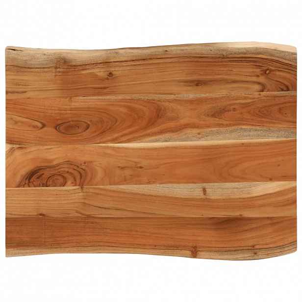 vidaXL Stolní deska 70x60x3,8 cm obdélníková masivní akácie živá hrana