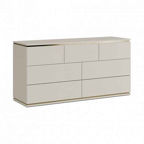 Vicco KREDENC Linette Kašmír 139.8 x 70 cm se 7 zásuvkami