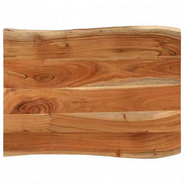 vidaXL Stolní deska 80x60x3,8 cm obdélníková masivní akácie živá hrana