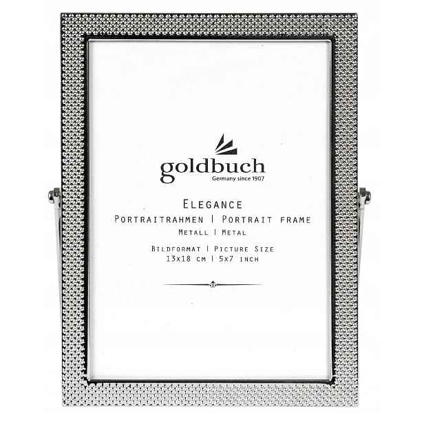 Elegantní rámeček na fotografii ve formátu 13x18, kovový, univerzální jako dárek