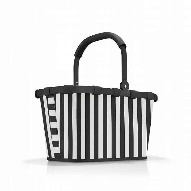 Košík Carrybag, summerstripes černý, Reisenthel