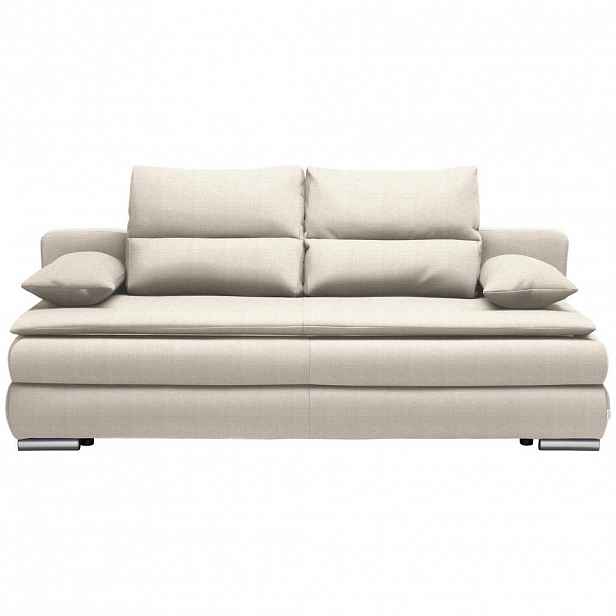 Livetastic ROZKLÁDACÍ POHOVKA, textil, béžová