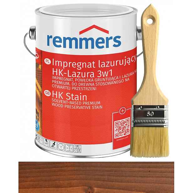Remmers HK-Lasur impregnát na dřevo 5L Ořech