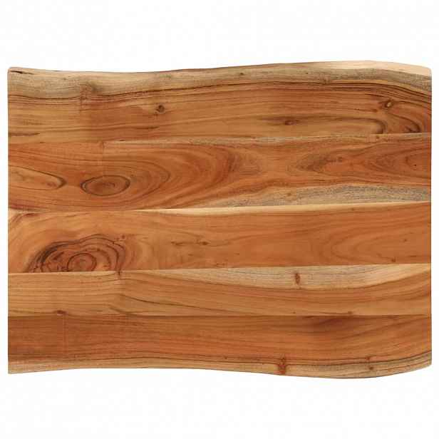 vidaXL Stolní deska 90x60x3,8 cm obdélníková masivní akácie živá hrana