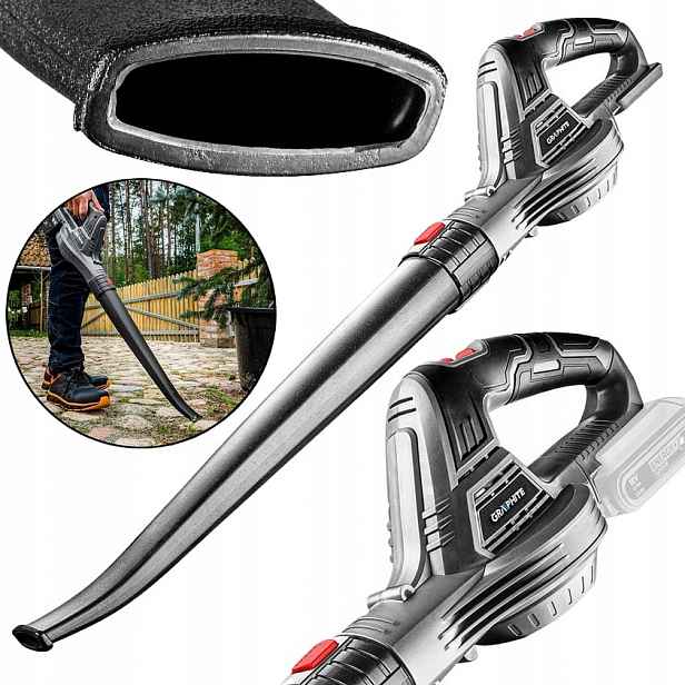 Akumulátorový Foukač Listí Graphite Systém Energy+ 18V